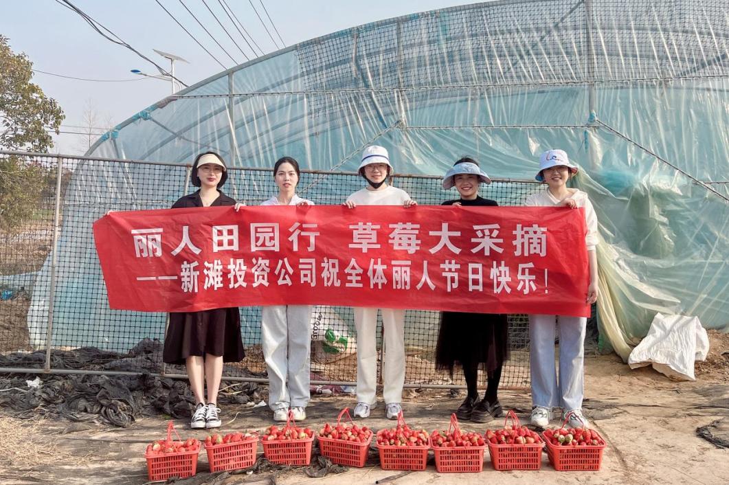 新灘投資公司開展&ldquo;三八&rdquo;婦女節(jié)草莓采摘活動.jpg